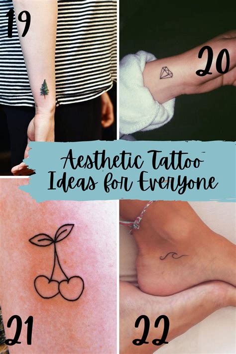 tattoo ideas aesthetic|More.